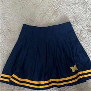 University of Michigan skirt
